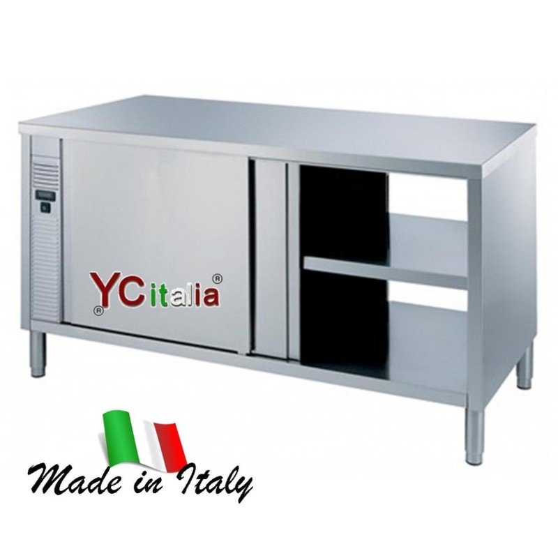 Tavolo inox caldo passante p700877,00 €877,00 €Tavolo scaldapiattiF.A.R.H. Snc Di Bottacin Antonio & C