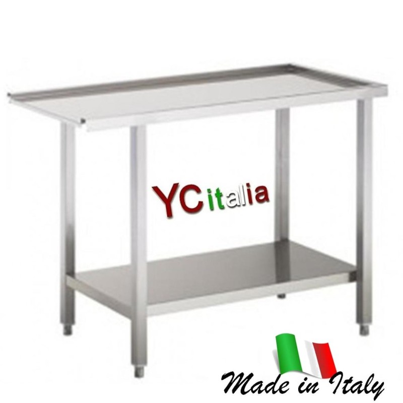 ycitalia Table orcita lave-vaisselle 600x600x850/900 avec étagère