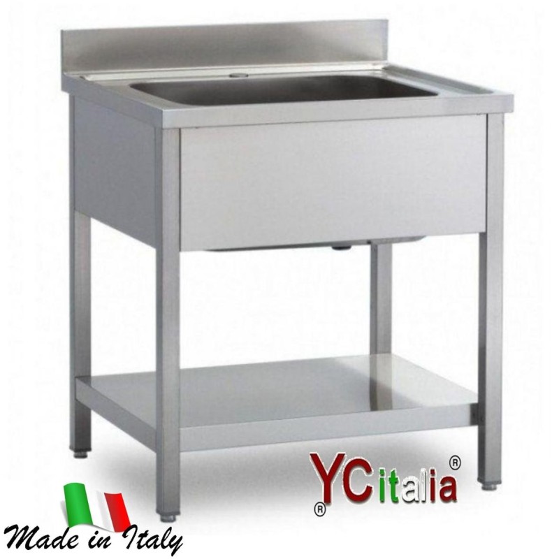 Lavello inox una vasca 600p professionale291,00 €291,00 €Lavelli in acciaio inox su gambeF.A.R.H. Snc Di Bottacin Antonio & C