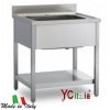 Lavello inox una vasca professionale 700317,00 €317,00 €Lavelli in acciaio inox su gambeF.A.R.H. Snc Di Bottacin Antonio & C