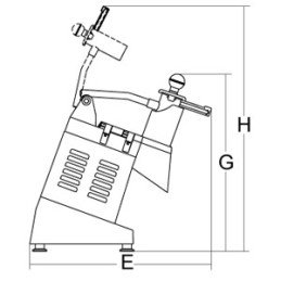 Tagliamozzarella coperchio inox