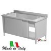 Lavapentole inox armadiato 700