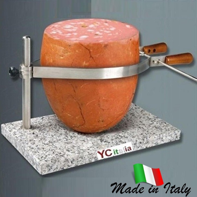 Morsa per mortadella in acciaio inox