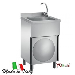 Lavamani inox armadiato con comando a ginocchio 50x40400,00 €400,00 €Lavamani in acciaioF.A.R.H. Snc Di Bottacin Antonio & C