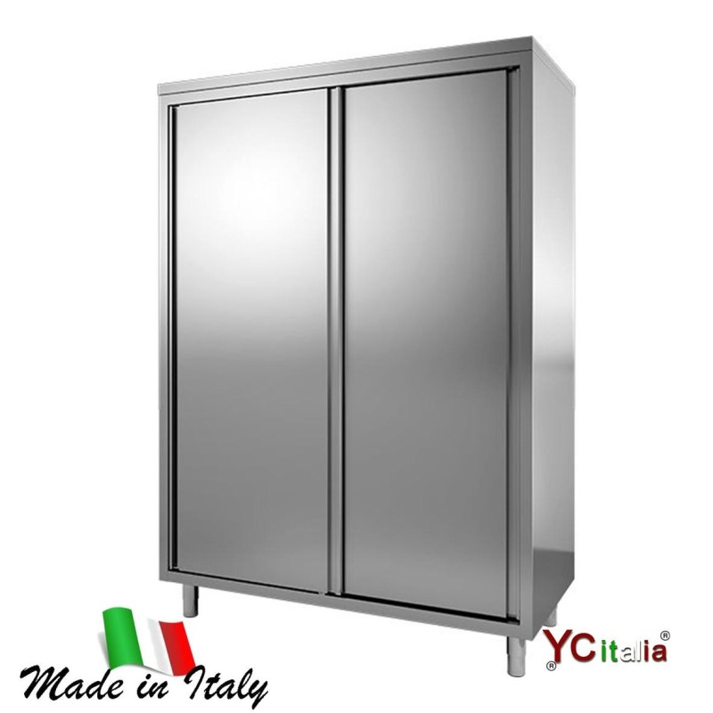 Armadio inox h 1800 p500866,00 €866,00 €Armadi inox alti 1800 con porte scorrevoliF.A.R.H. Snc Di Bottacin Antonio & C