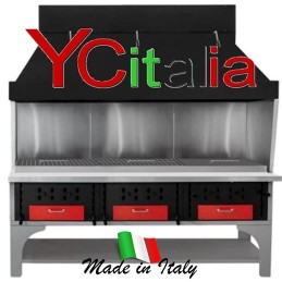 7 750,00 €F.A.R.H. Snc Di Bottacin Antonio & CGrille professionnelle pour restaurants et grilladesBarbecue professionnelle pour les restaurants