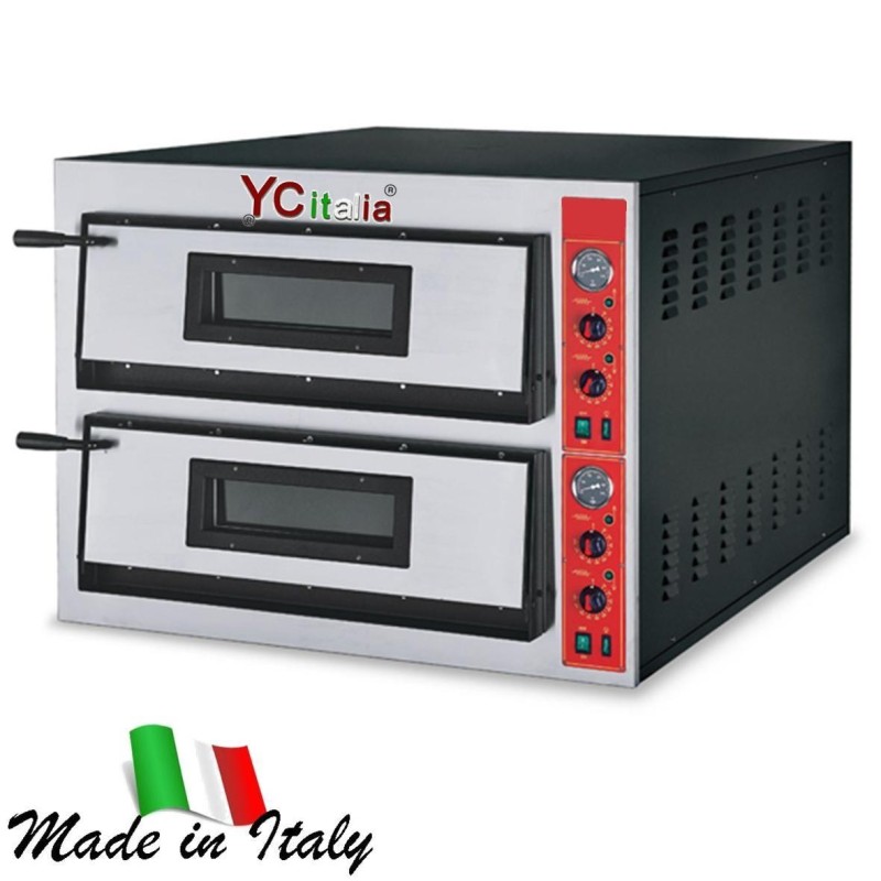 Forno pizza 6+6 elettrico mm 1010x1210x750
