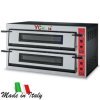 Forno pizza 6+6 elettrico mm 1370x850x750