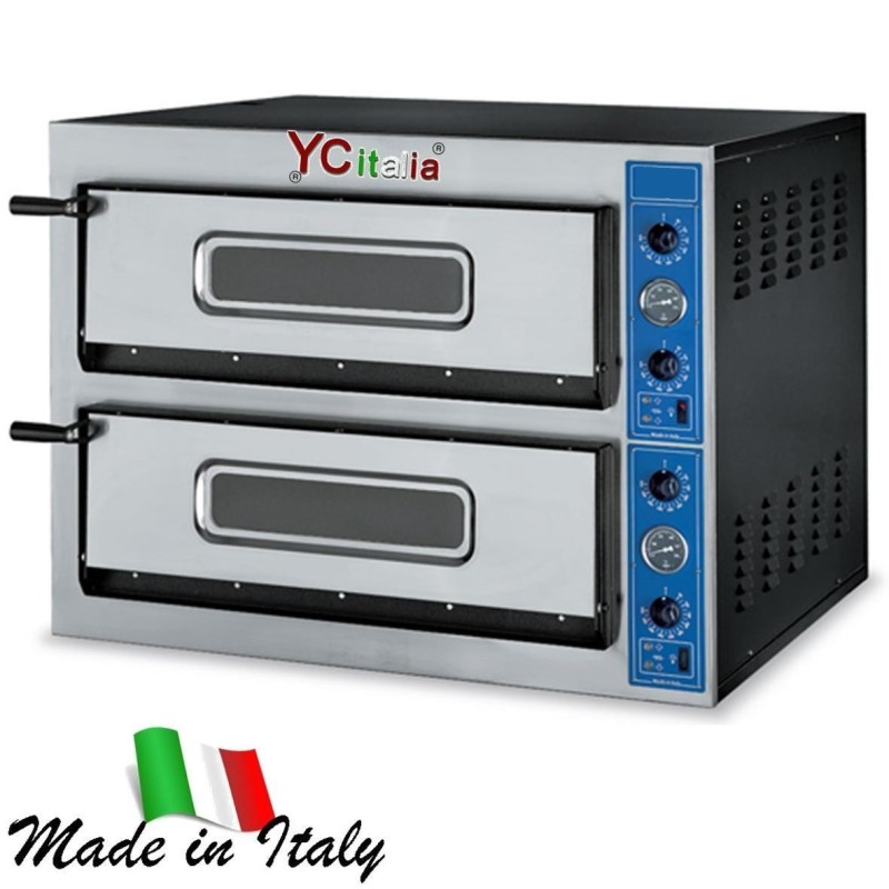 Forno elettrico pizza 4+4 mm 900x735x750|Forni elettrici Ø 30