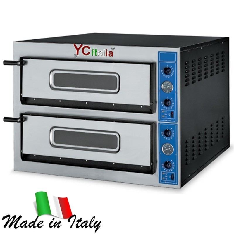 Forno per pizze doppia camera professionale