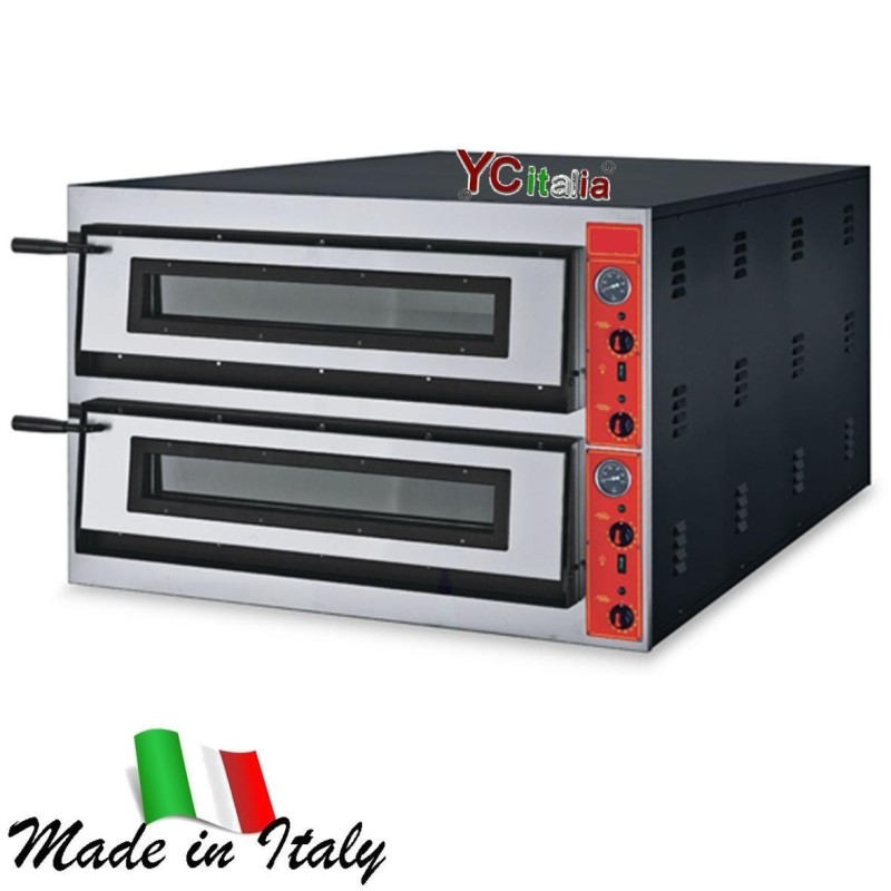 Forno elettrico per pizza due camere