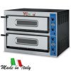 Forno pizza elettrico 4+4 cm 1010x850x750