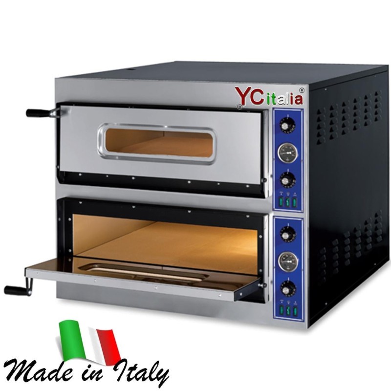 Forno 6+6 pizze elettrico dim 90x108x75 h