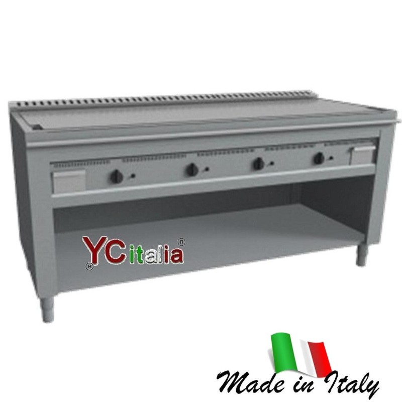 Teppaniaky cromata a gas 4 bruciatori5.721,00 €5.721,00 €Cucina a gas snack profondita 600F.A.R.H. Snc Di Bottacin Antonio & C