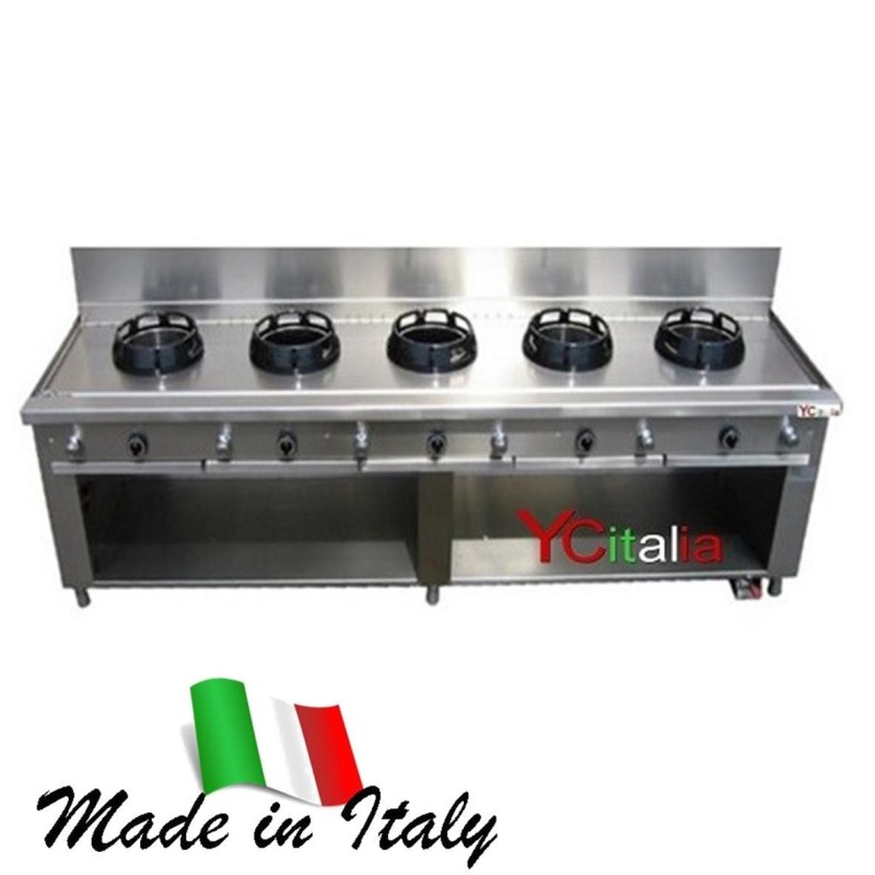 Cucina 5 fuochi cinesi a muro in linea4.268,03 €4.350,00 €Cucina a muroF.A.R.H. Snc Di Bottacin Antonio & C