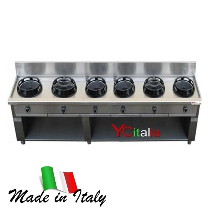 Cucina 6 fuochi cinesi a muro4.834,03 €4.916,00 €Cucina a muroF.A.R.H. Snc Di Bottacin Antonio & C