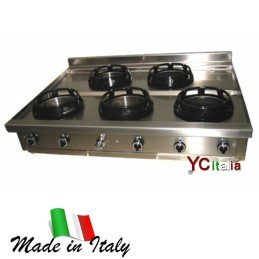 Cucina 5 fuochi muro 1500x1000