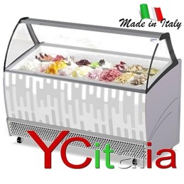 Vetrina gelato 10 gusti Brava