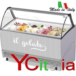 Vetrina gelato 10 gusti Brava