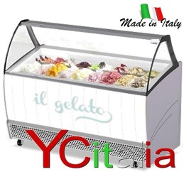 Vetrina gelato 10 gusti Brava