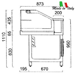 F.A.R.H. Snc Di Bottacin Antonio & C€2,605.00排 物玻璃低下