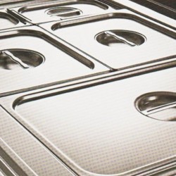 Vetrina bagnomaria vetri alti dritti