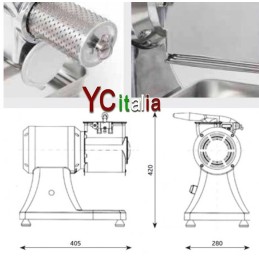 Grattugia elettrica maxi