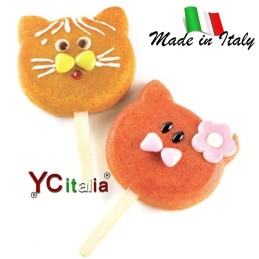 Silicone Ice Cream Print Cat