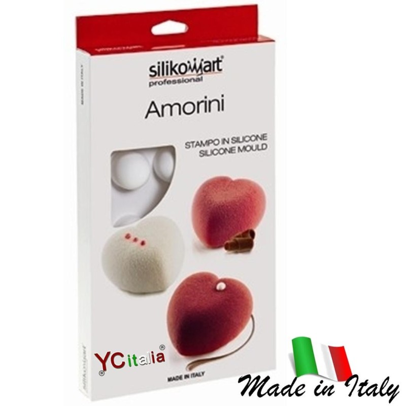 Stampo Amorini13,00 €Stampi semifreddo riutilizzabili in siliconeF.A.R.H. Snc Di Bottacin Antonio & C