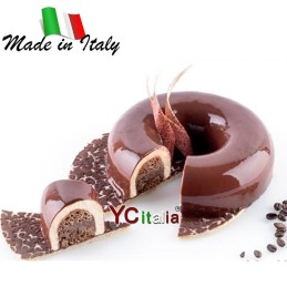 Kit stampi silicone ciambella farcita