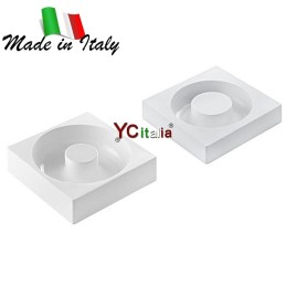 Kit stampi silicone ciambella farcita