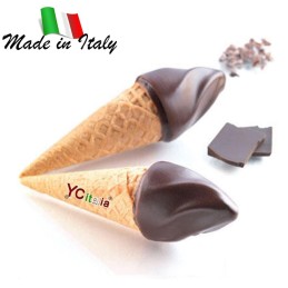 Stampo per mini coni gelato|Stampi cono gelato