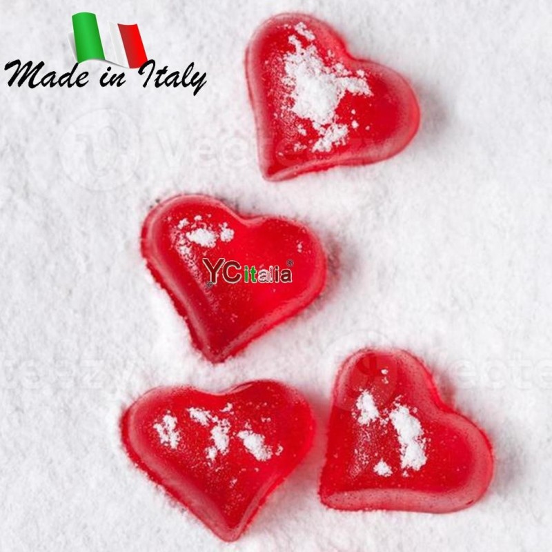 Stampi per gelatine a forma di cuore|Stampi in silicone per gelatine