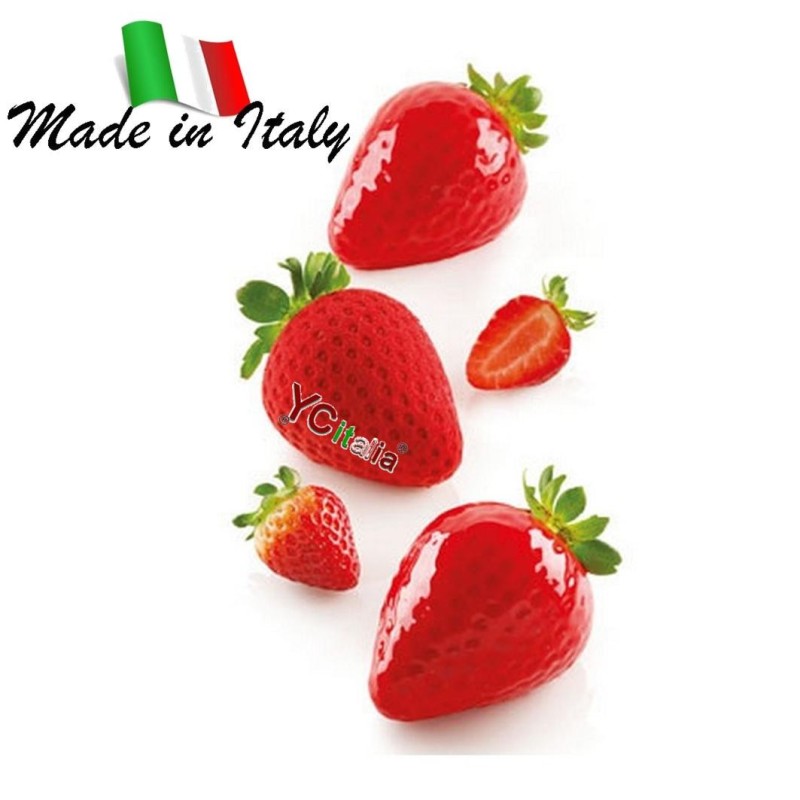 Stampo Fragola27,00 €Stampi in silicone 3D fruitsF.A.R.H. Snc Di Bottacin Antonio & C