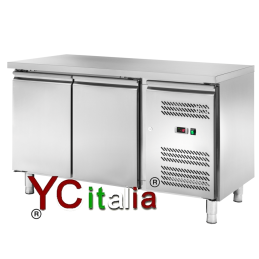 Banco frigo congelatore inox 2 porte