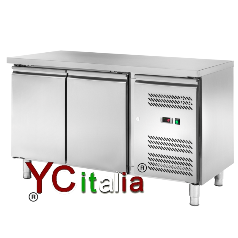 Banco frigo congelatore inox 2 porte