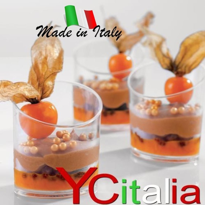 Coppette monouso 50 ml, 100 pezzi|Contenitori monouso pasticceria