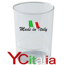 Coppette monouso vaso basso 120 ml, 100 pezzi|Contenitori monouso pasticceria