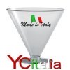 Coppa piramide monouso 165 ml, 100 pezzi|Contenitori