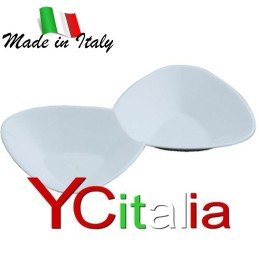 Piattino doppio finger food 20 ml, 100 pezzi|Piatti e vassoi finger food