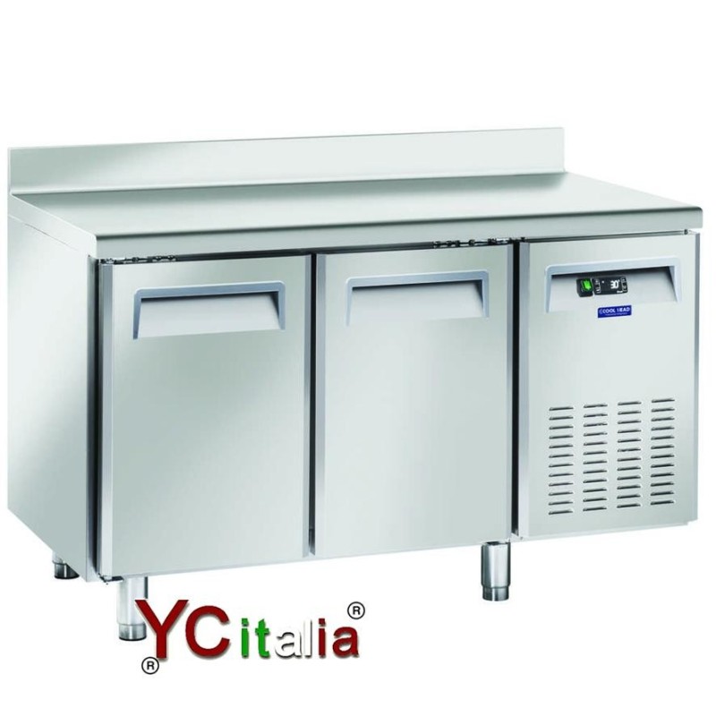 Banco congelatore 2 ante con alzatina|Banco congelatore P 600