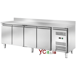 Tavolo refrigerato con alzatina 4 porte1.481,50 €1.481,50 €Tavoli refrigerati inox 700 profonditàF.A.R.H. Snc Di Bottacin Antonio & C