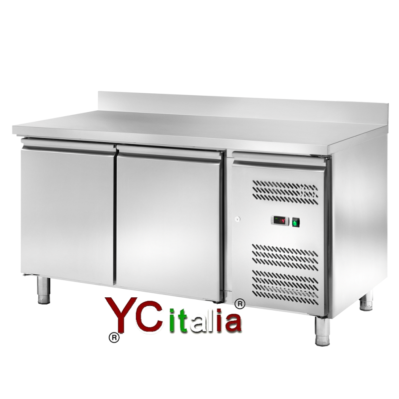 Banco refrigerato per pasticceria 2 porte