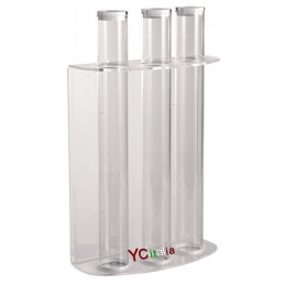 Porta coni a muro 3 file|Porta coni