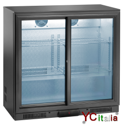 Frigorifero per bibite 2 porte scorrevoli|Vetrinette basse per bibite