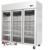 Armadio frigo 3 porte a vetro 1500 lt