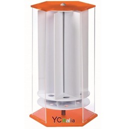 Portaconi girevole a 6 file