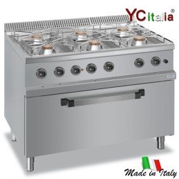 Cucina a gas a quattro fuochi con forno statico1.876,00 €1.876,00 €Cucina con forno a gasF.A.R.H. Snc Di Bottacin Antonio & C
