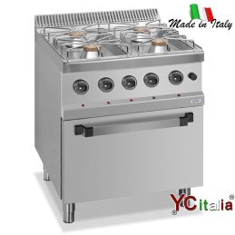 Cucina 4 fuochi con forno a gas 25,9 kw1.746,00 €Cucine con forno gasF.A.R.H. Snc Di Bottacin Antonio & C