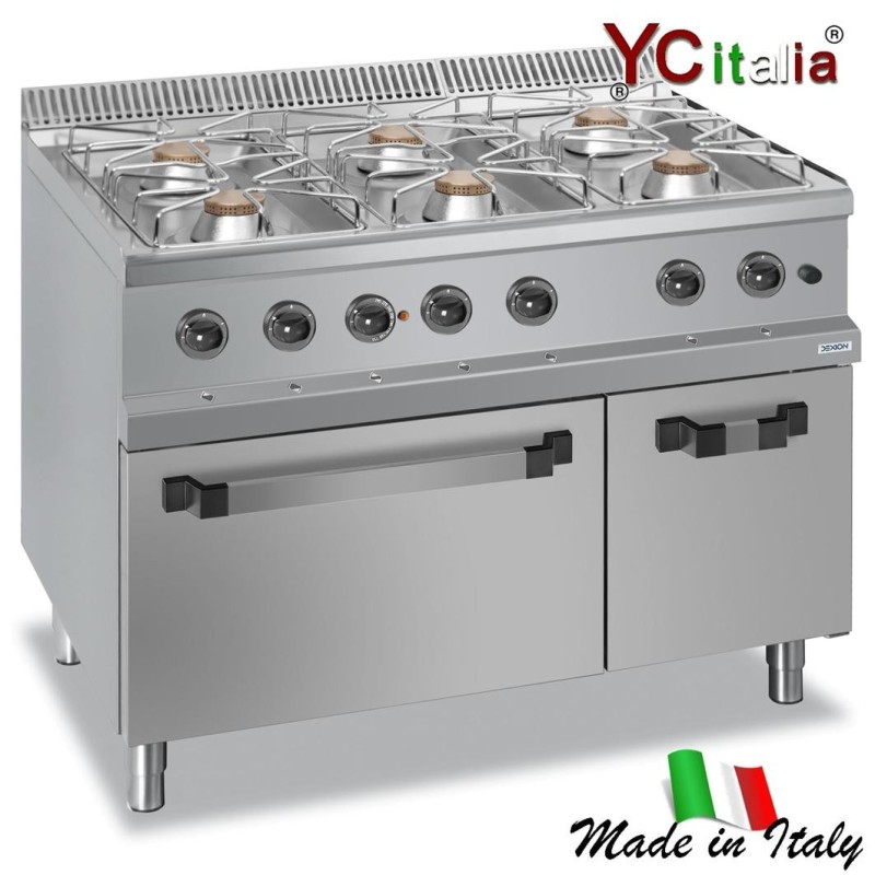 Piano cottura 6 fuochi a gas con forno a gas2.925,00 €2.925,00 €Cucina con forno a gasF.A.R.H. Snc Di Bottacin Antonio & C